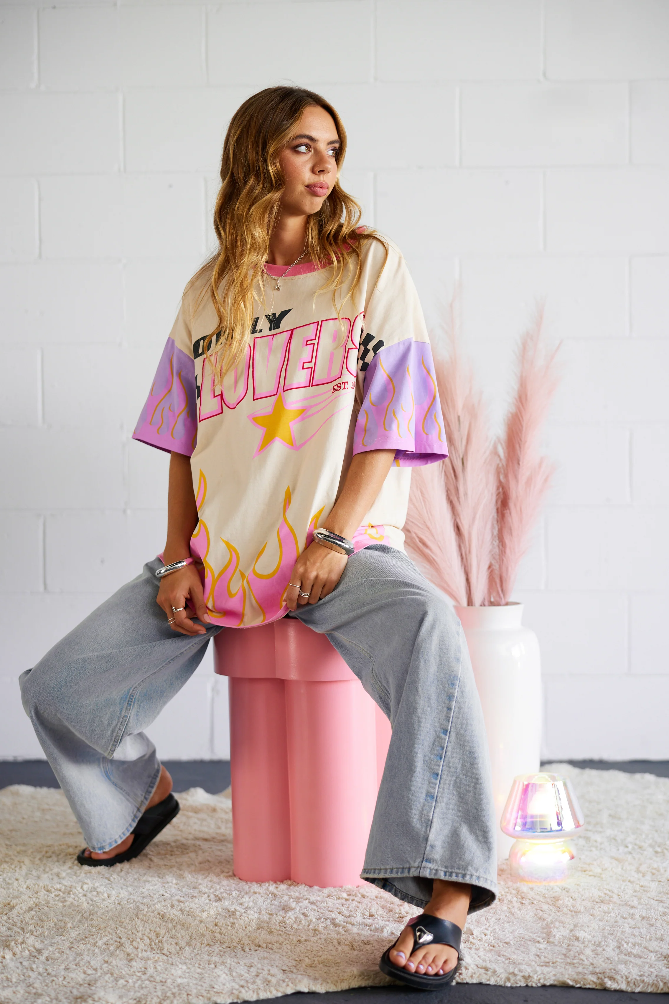 Moto Tee - Cream - Image 4