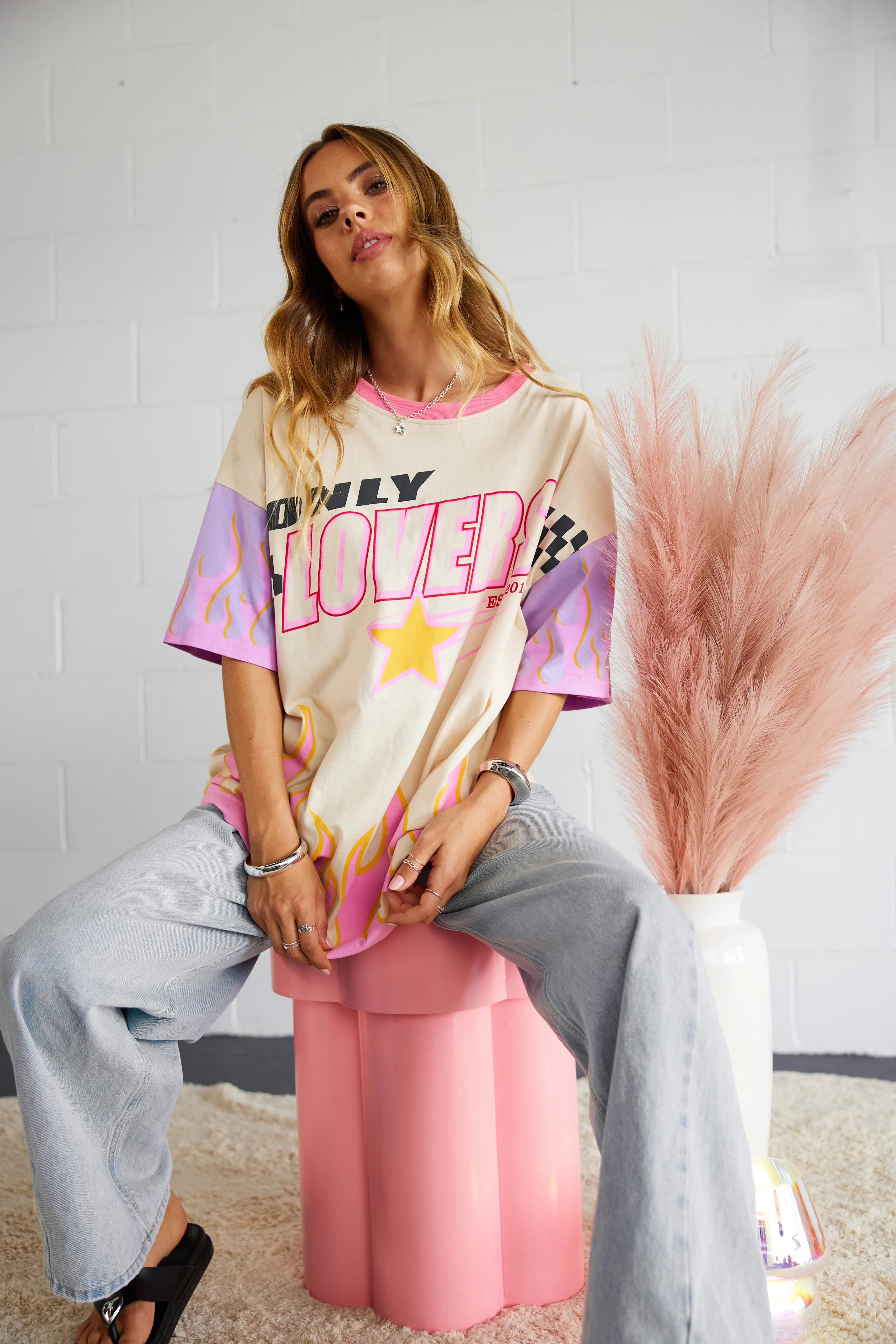 Moto Tee - Cream - Image 6