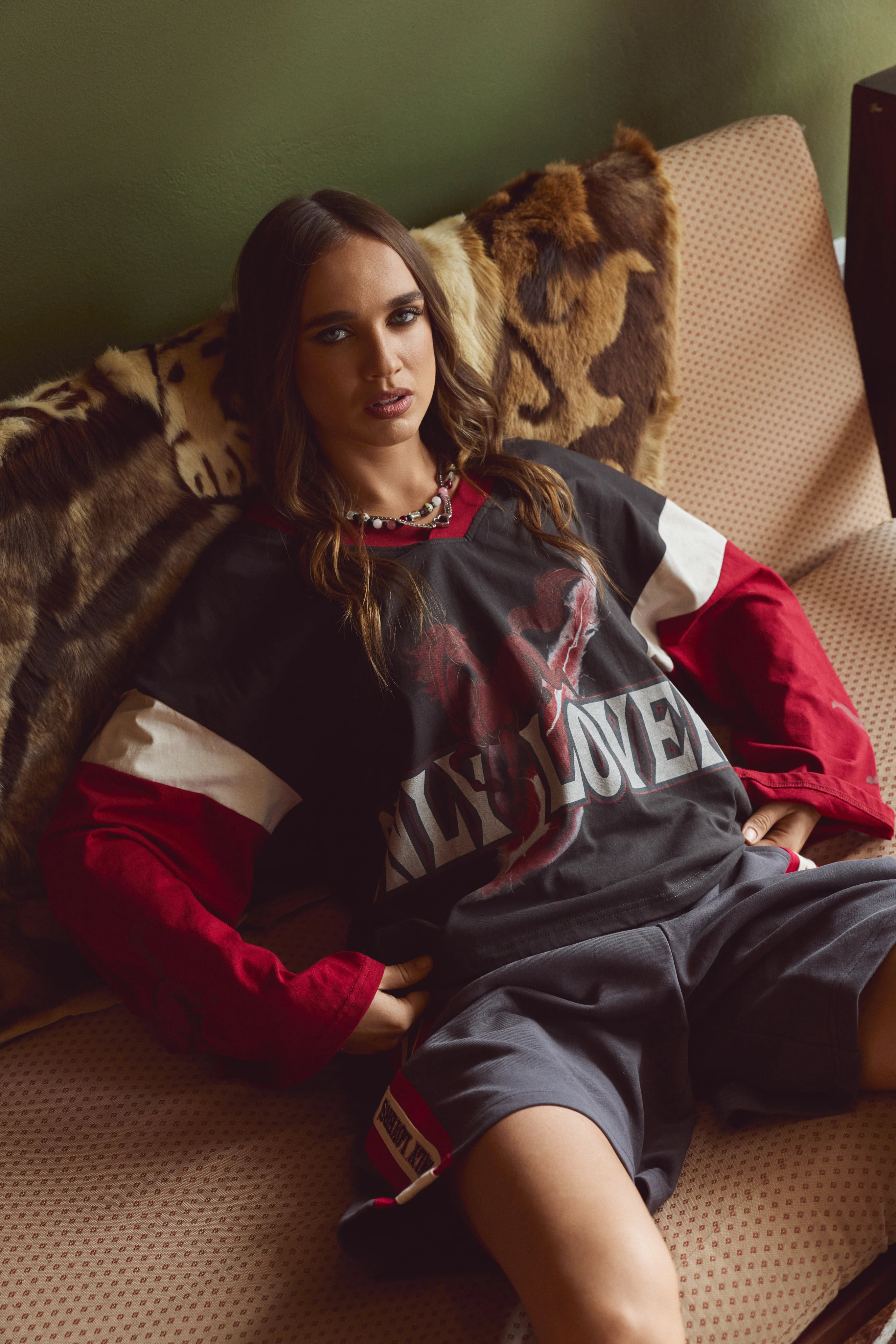 (WS) Mustang Boxy Long Sleeve Tee