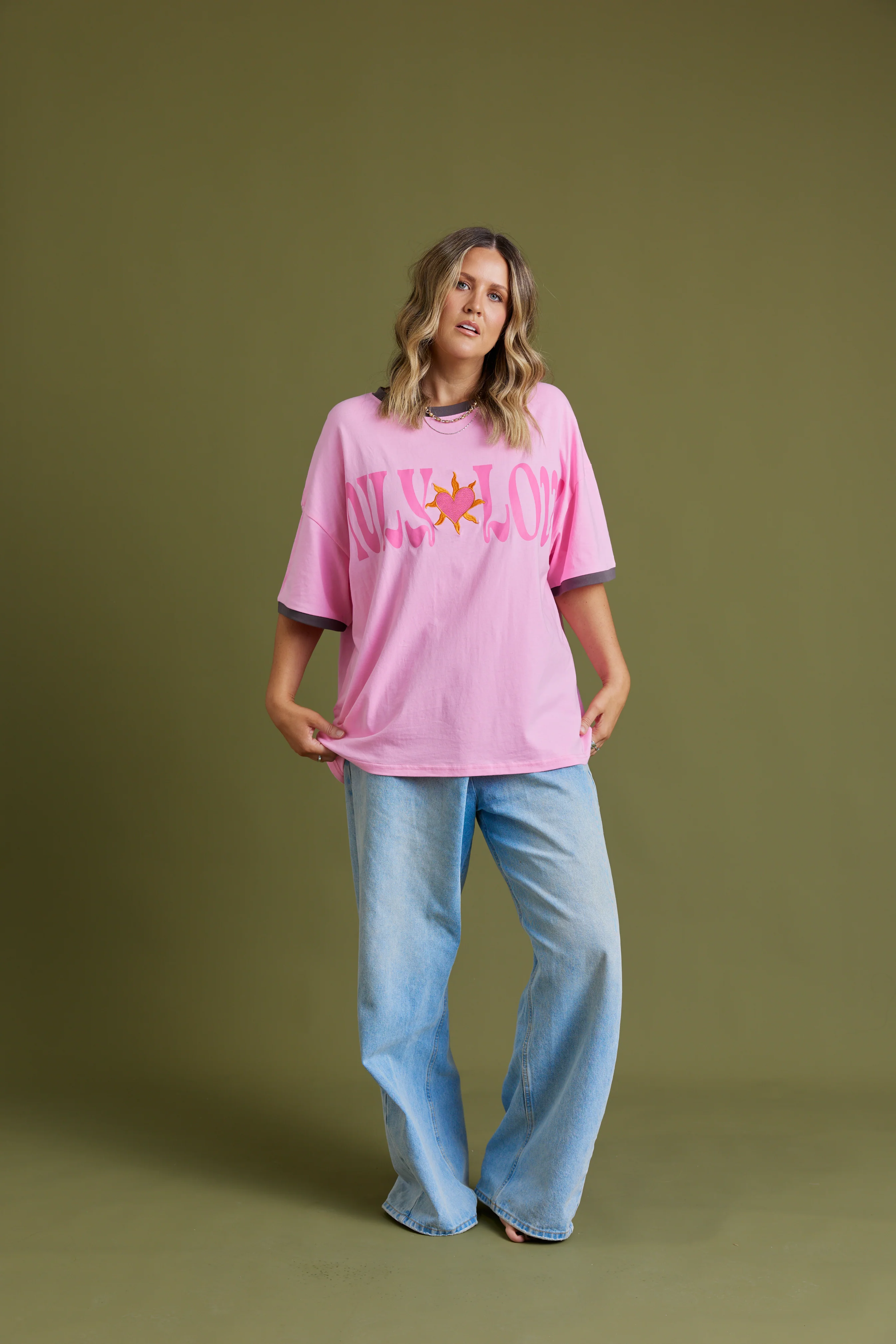 Only Love Tee ~ Pink - Image 6