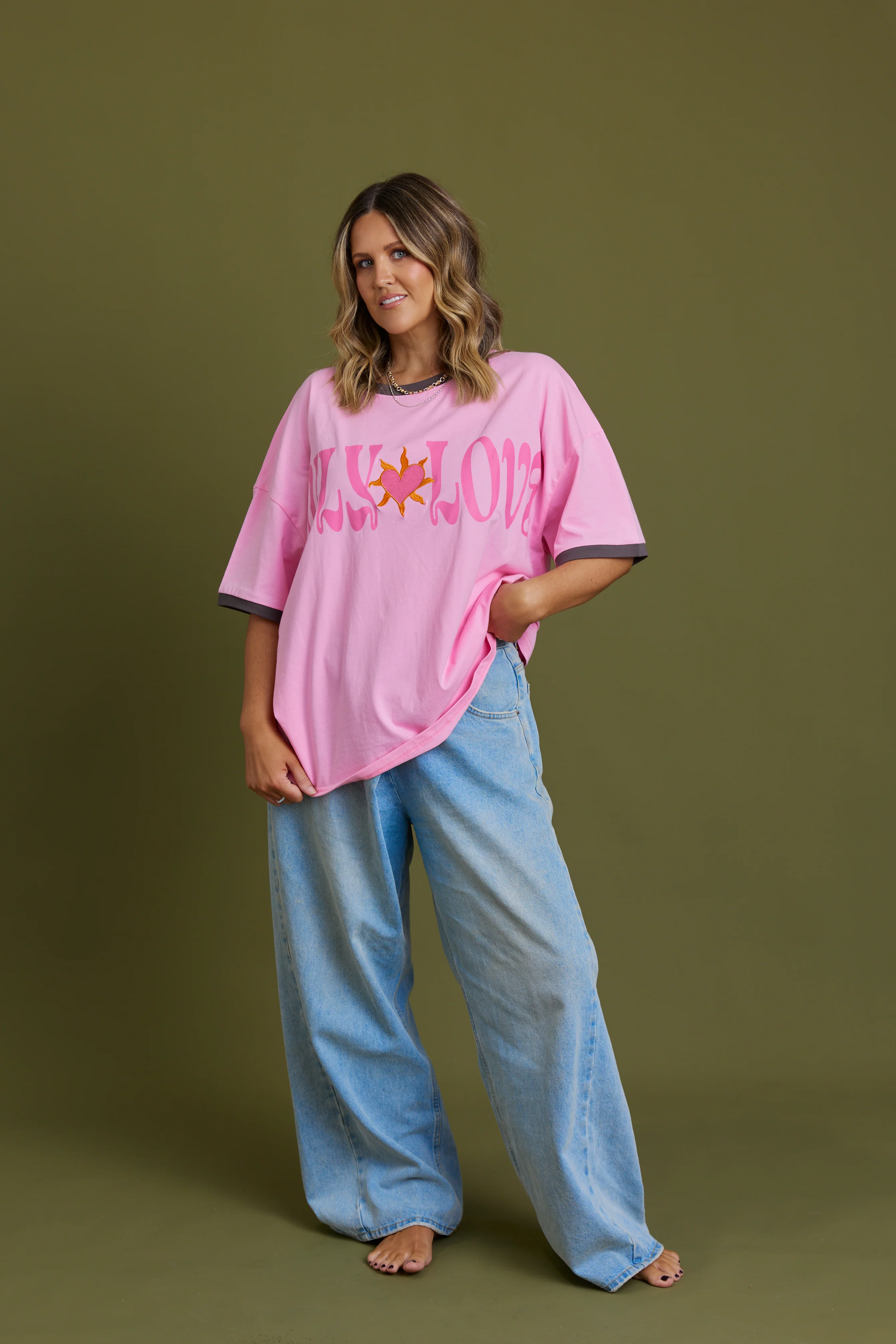 Only Love Tee ~ Pink - Image 7