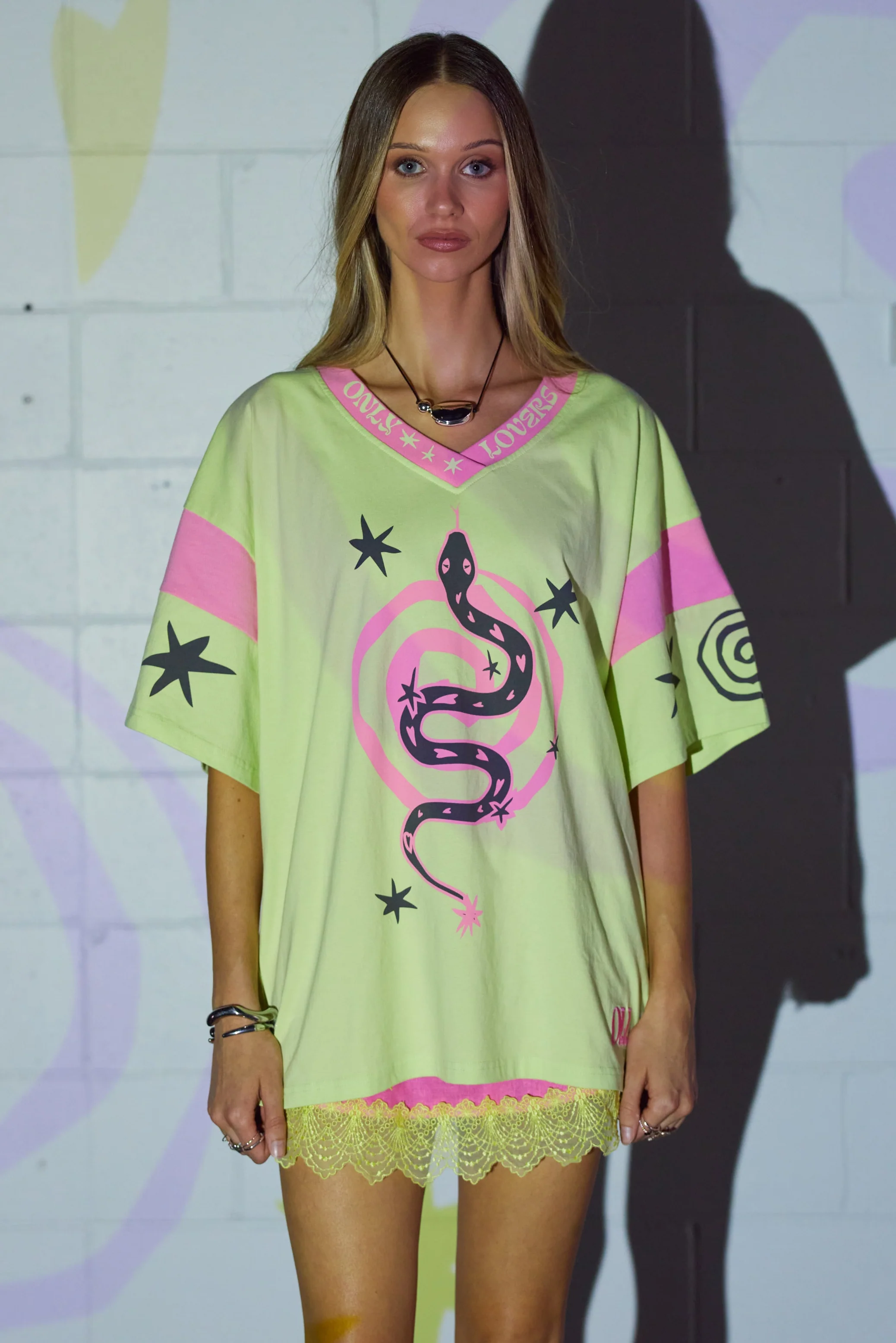 Serpent Tee ~ Lime - Image 4