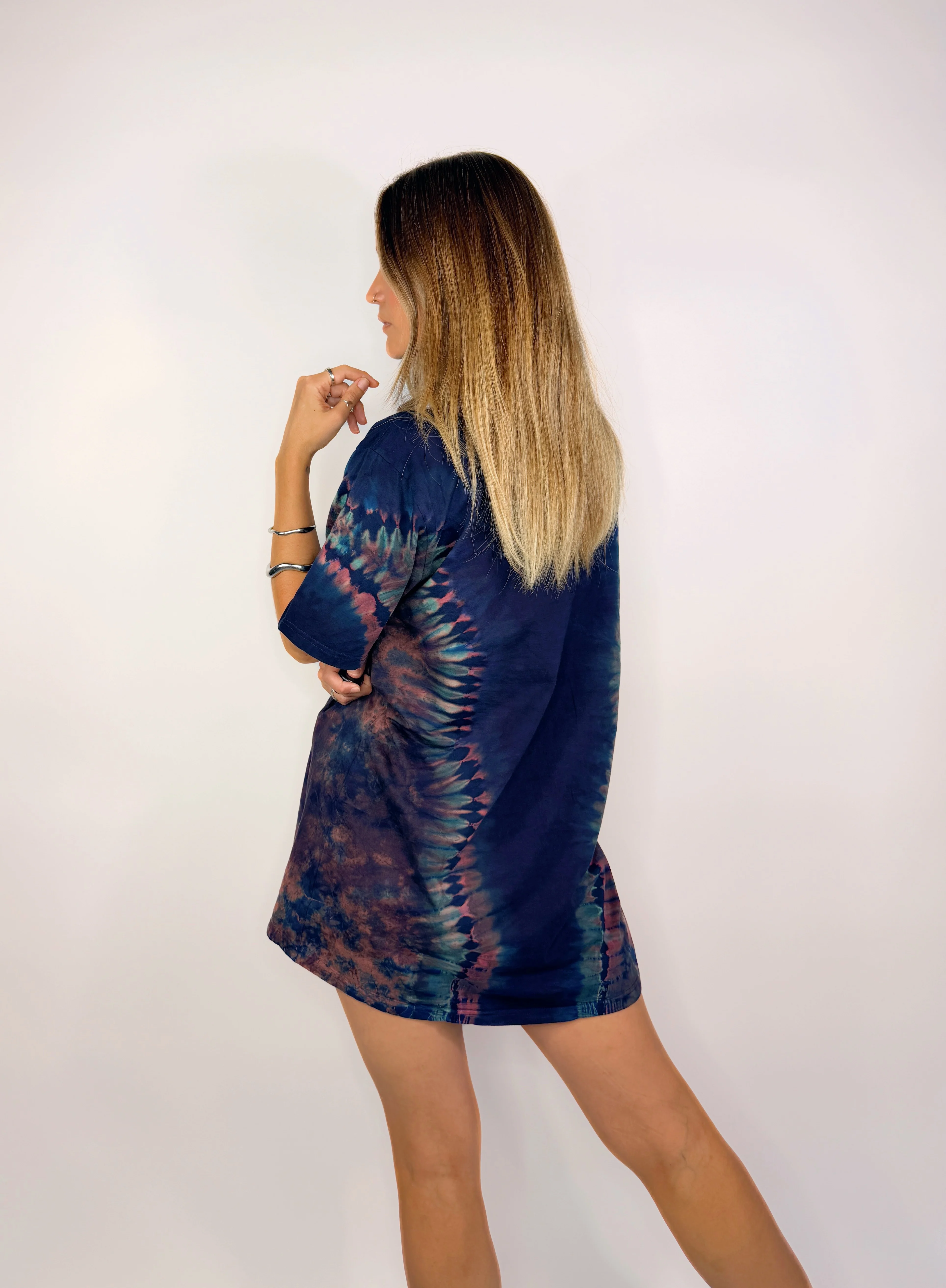 Tee Dress ~ Lunar Lava - Image 4