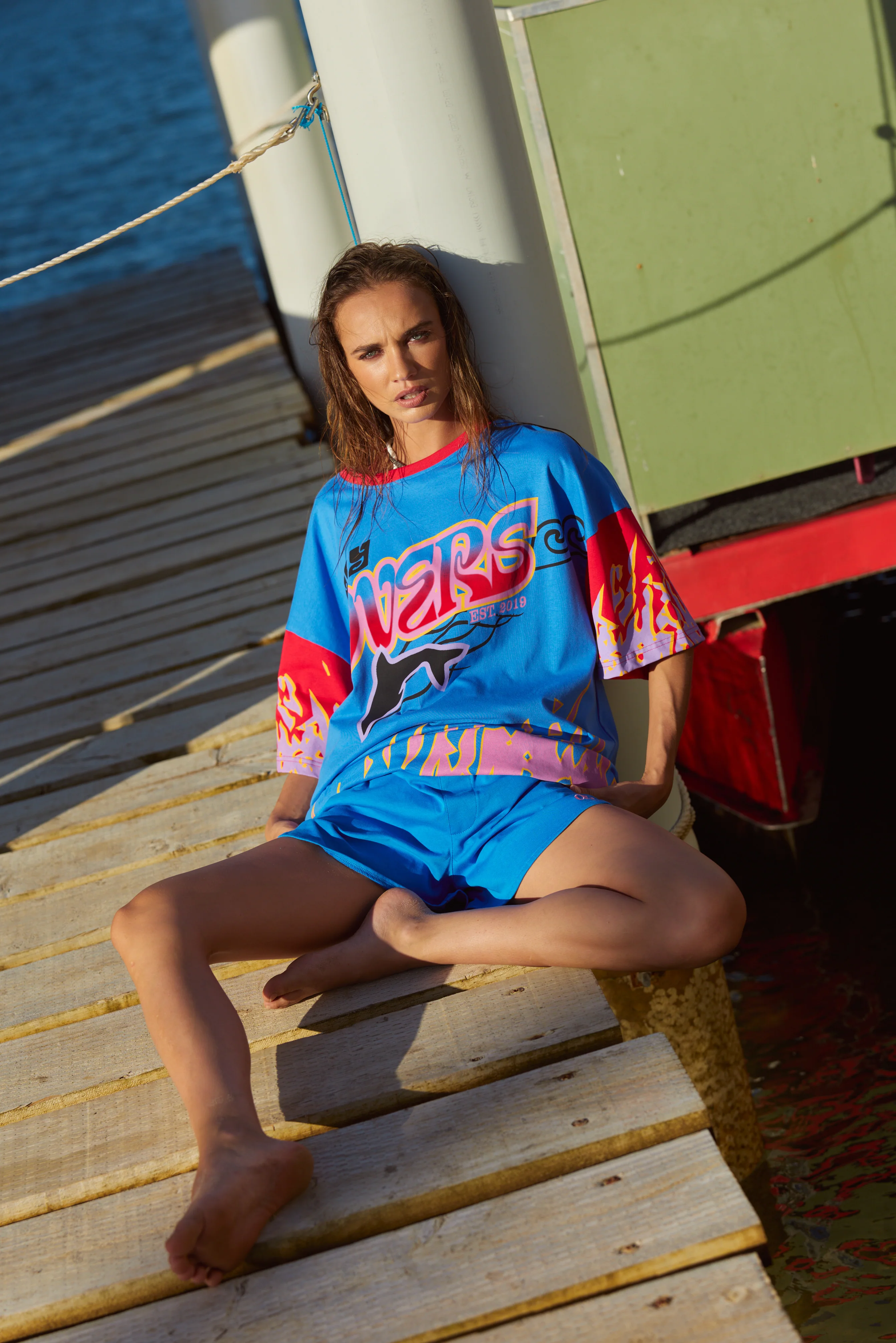 (WS) Wave Racer Shorts ~ Cobalt - Image 6