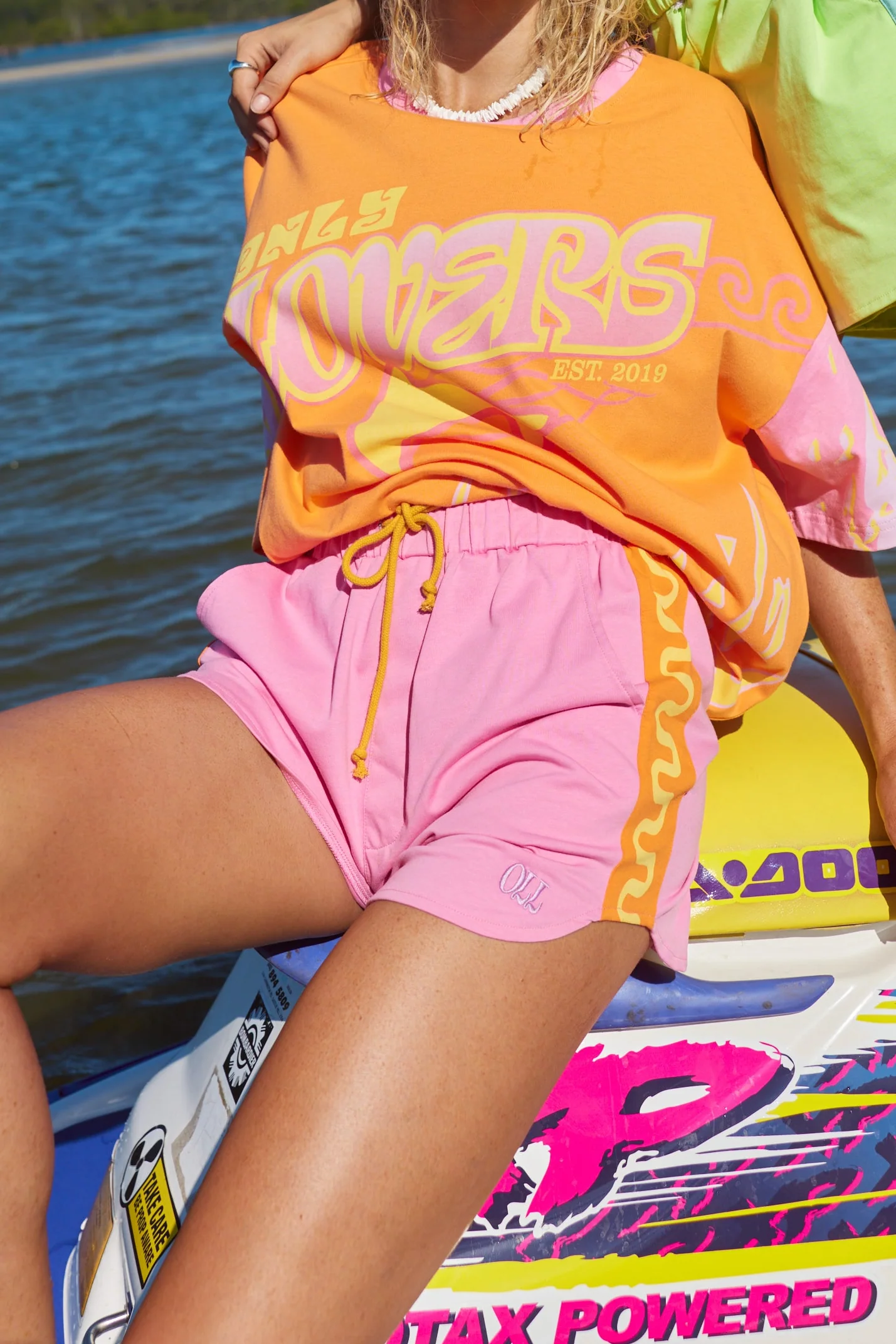 Wave Racer Shorts ~ Pink - Image 3