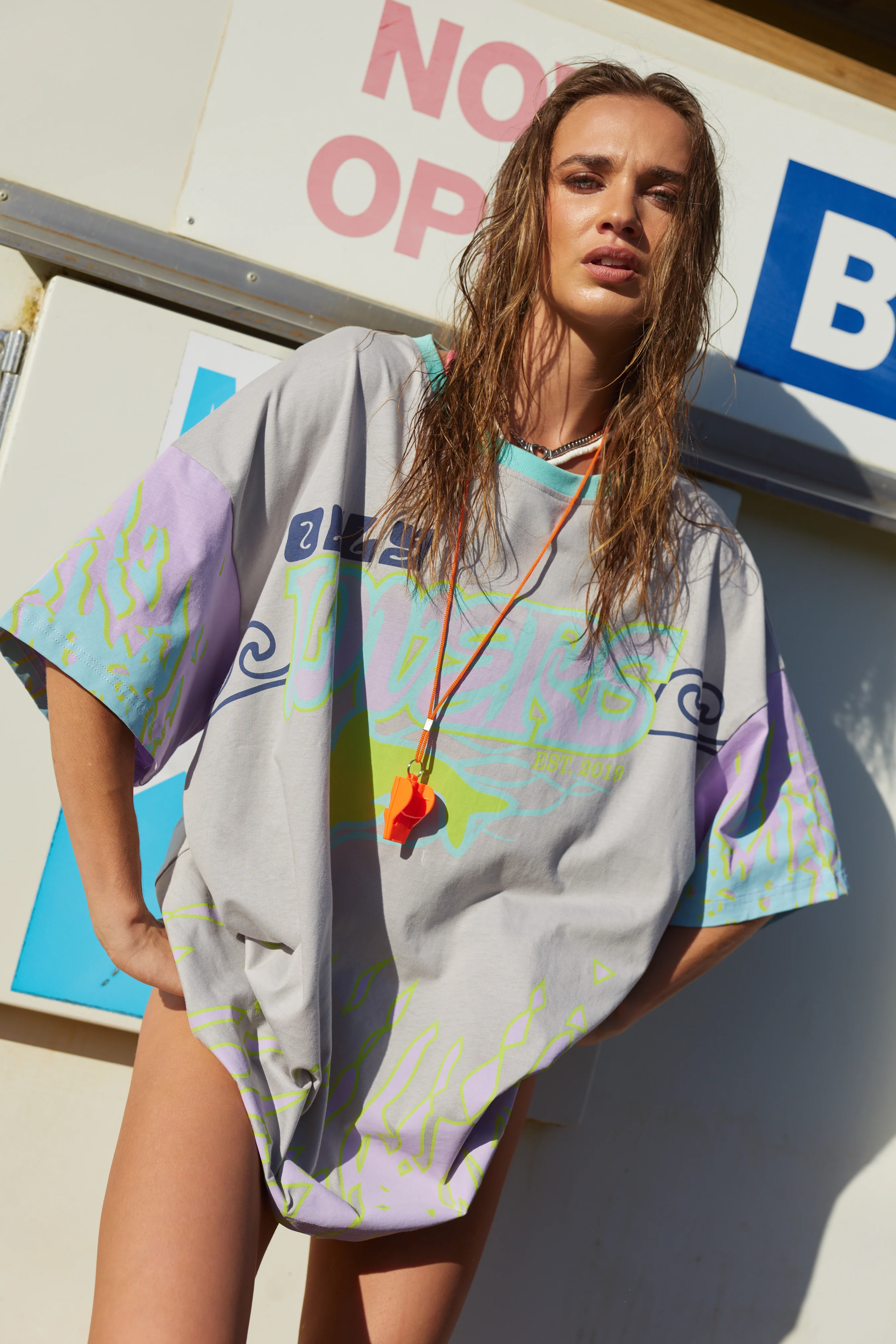 (WS) Wave Racer Tee ~ Silver - Image 5