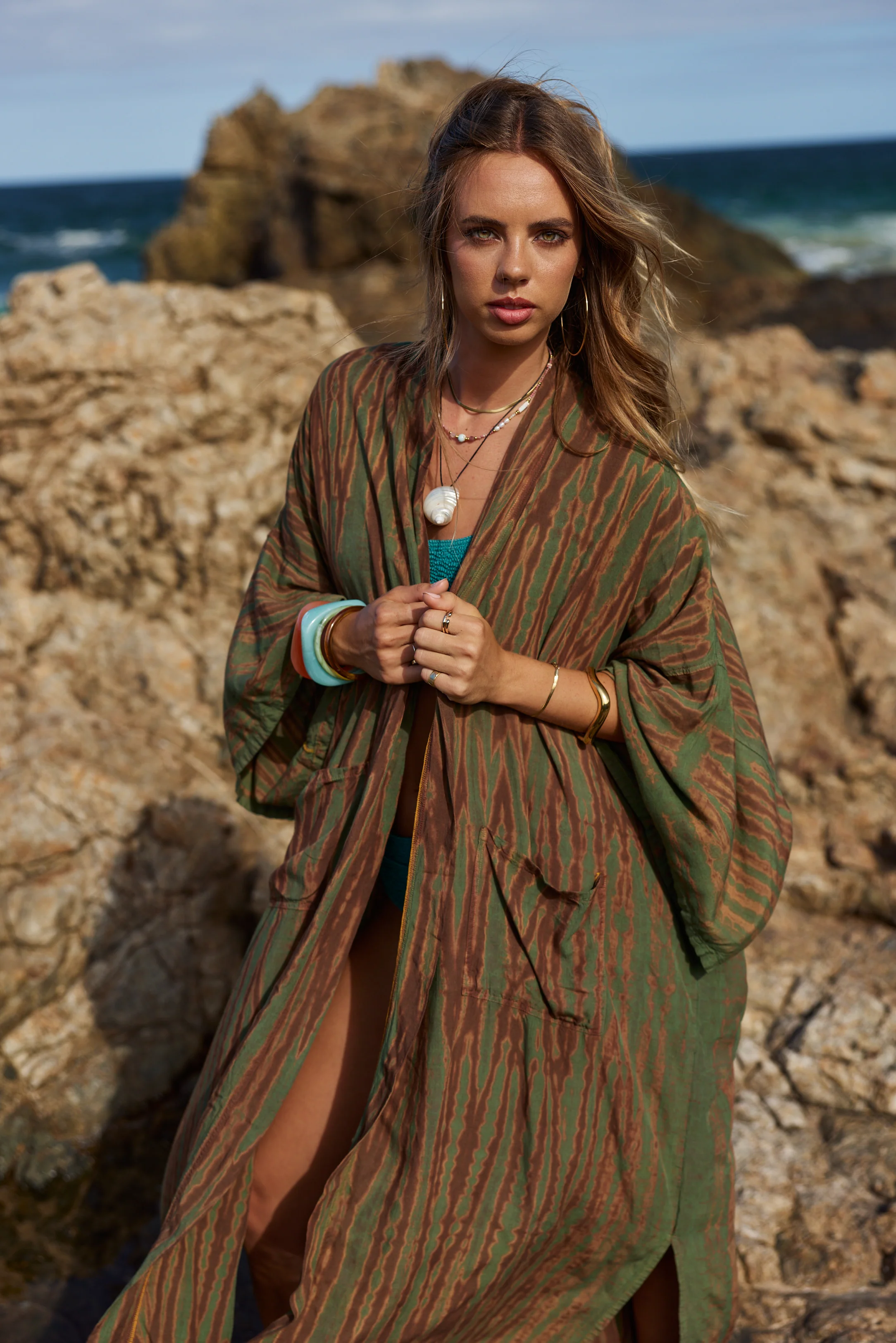 (WS) Maxi Length Kimono ~ Fern - Image 5
