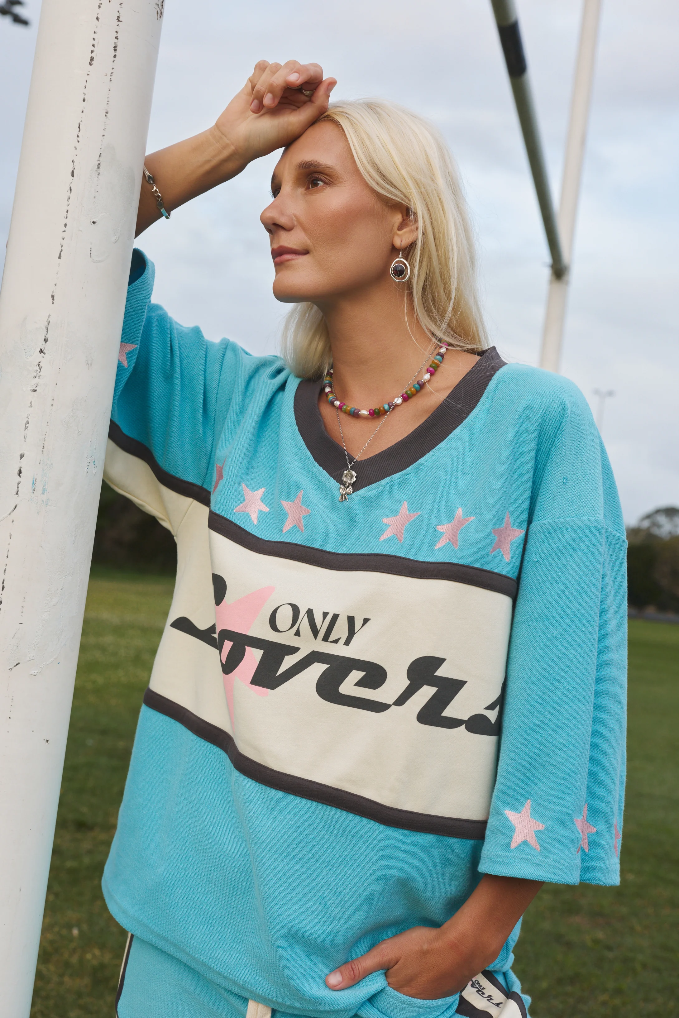 (WS) Surf League Jersey - Sky Blue