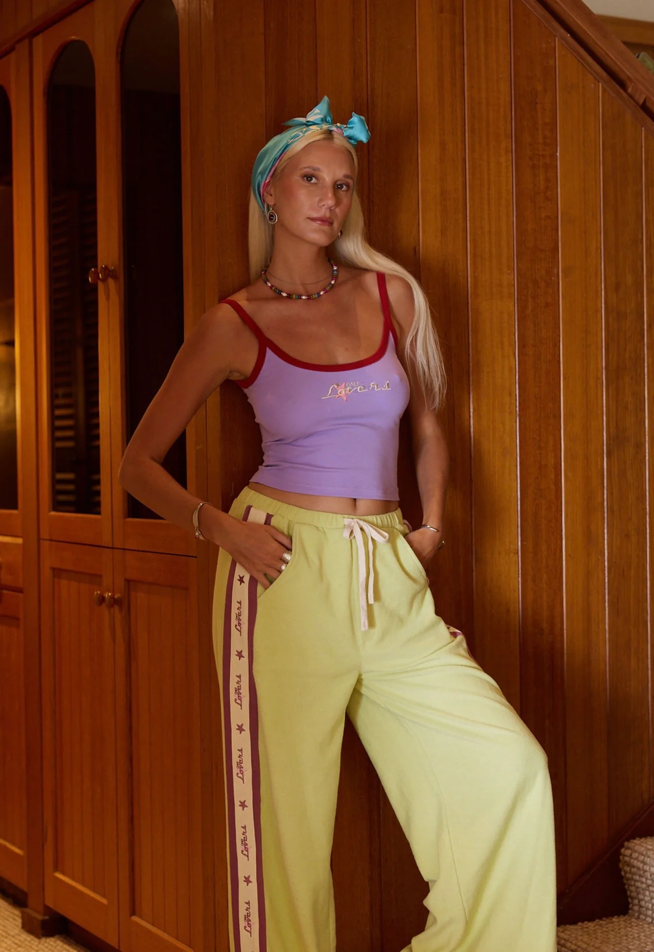 (WS) Surf League Lounge Pants - Pistachio - Image 4