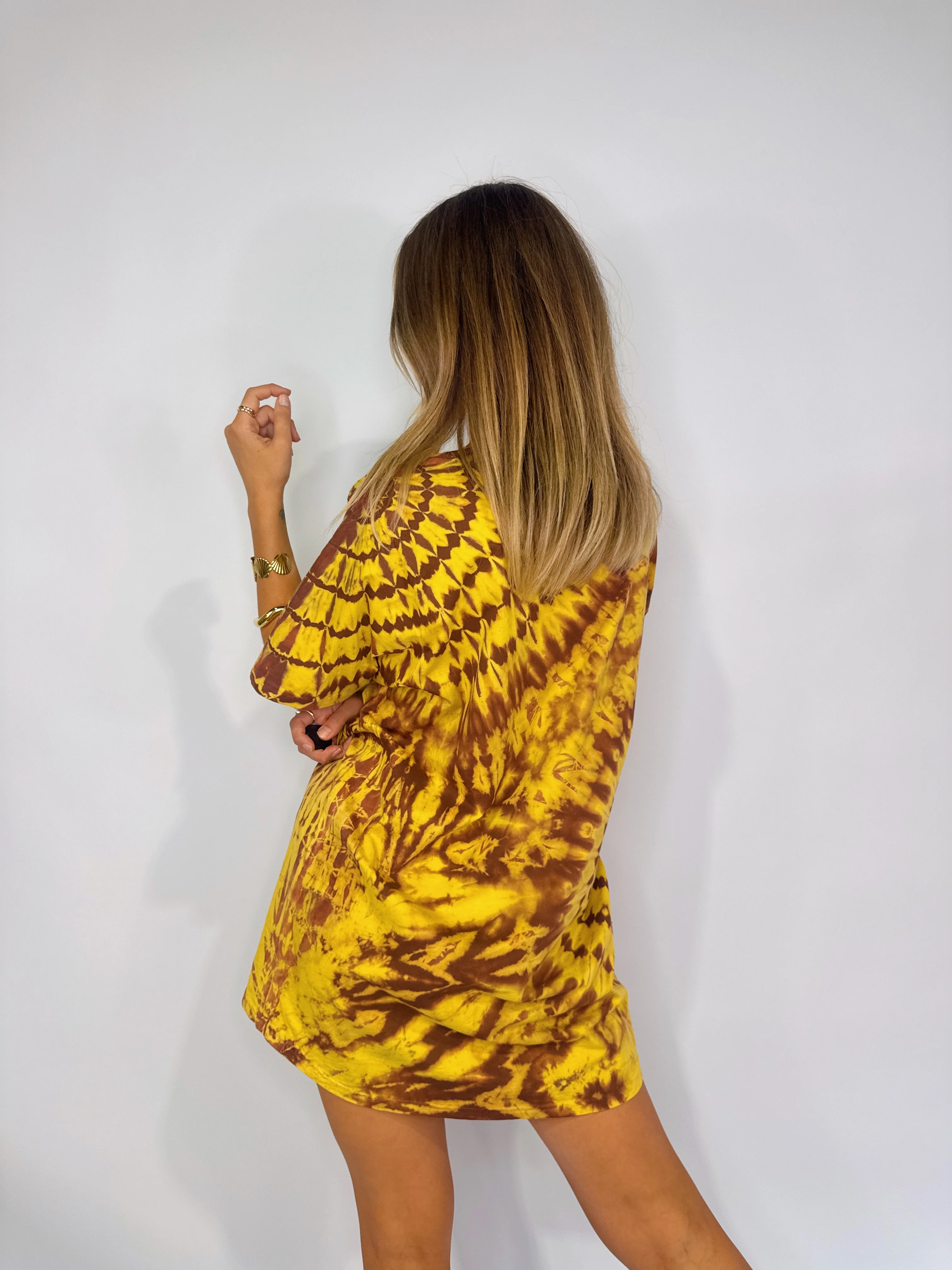 Tee Dress ~ Honeycomb - Image 4