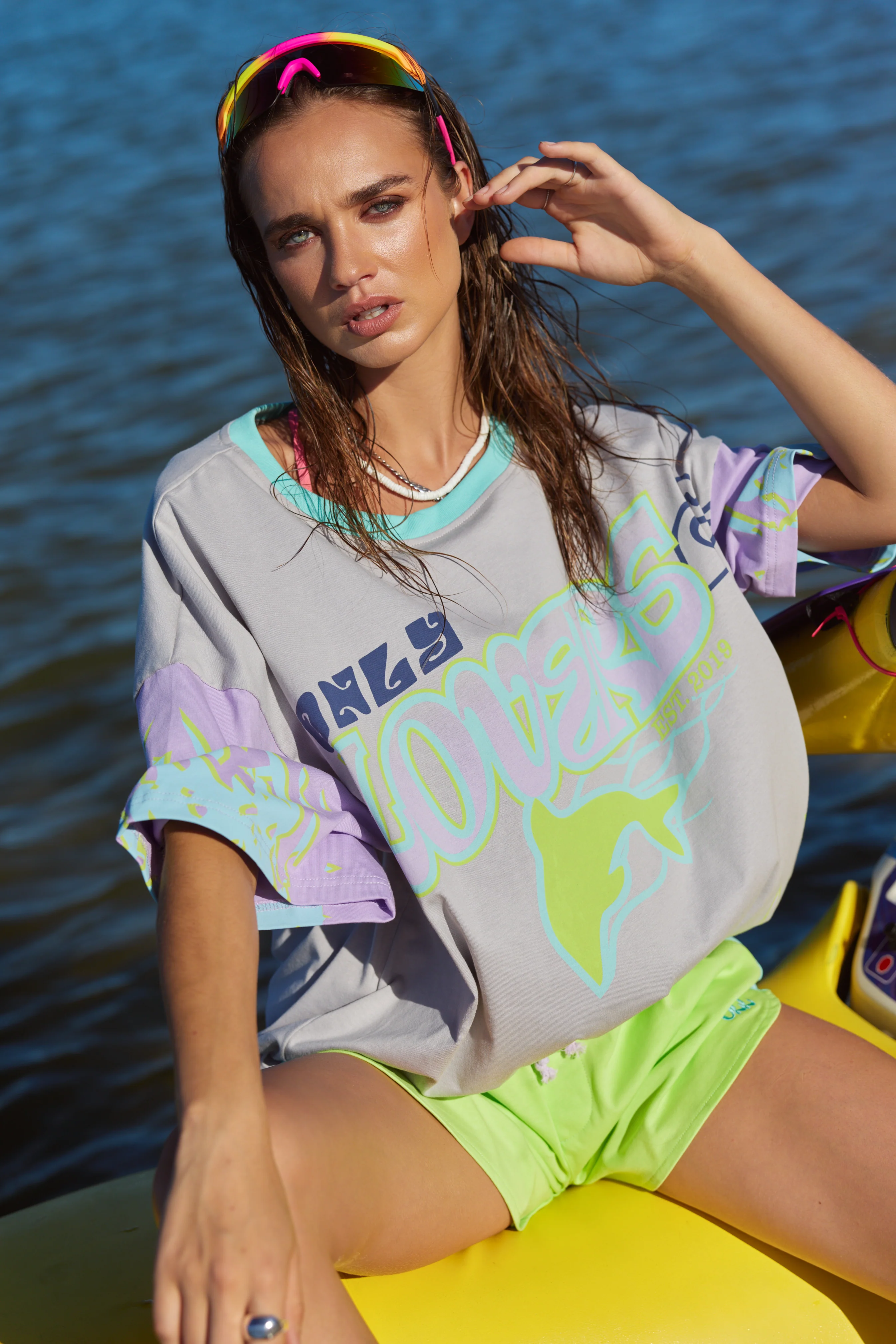(WS) Wave Racer Tee ~ Silver - Image 8
